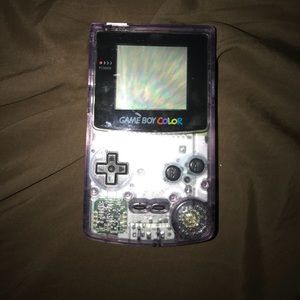 Gameboy Color Clear Atomic Purple